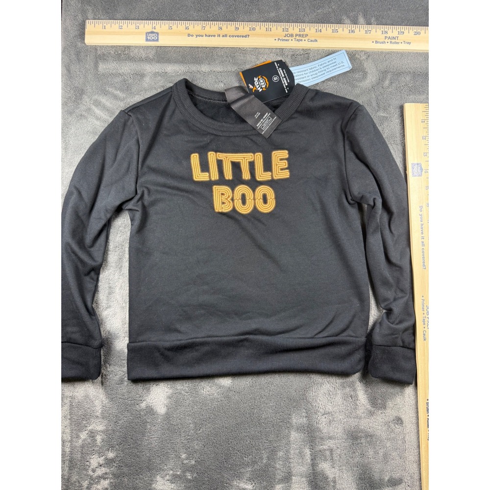 Hyde and Seek Boutique Little Boo Glow in the Dark Kids Shirt XS 4/5